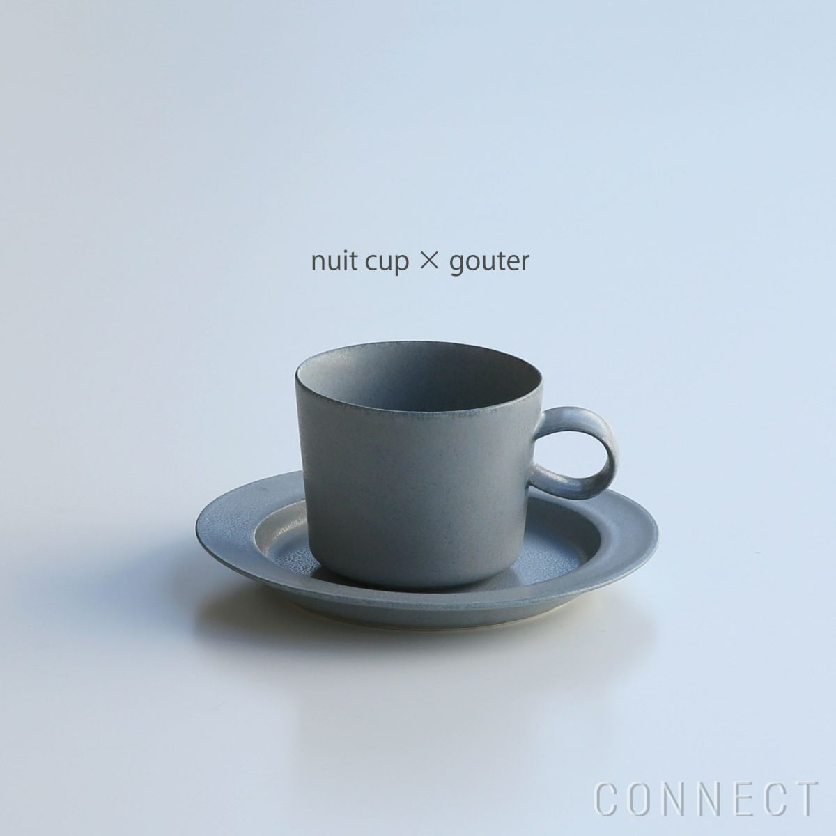 yumiko iihoshi porcelain （イイホシユミコ） unjour （アンジュール） nuit カップ スモークブルー