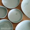 yumiko iihoshi porcelain （イイホシユミコ） ReIRABO（リイラボ） ラウンドプレート Lサイズ〈spring mint green〉