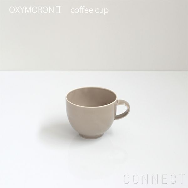 yumiko iihoshi porcelain （イイホシユミコ） OXYMORONⅡ（オクシモロン2） コーヒーカップ グレー