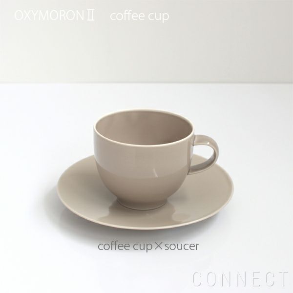 yumiko iihoshi porcelain （イイホシユミコ） OXYMORONⅡ（オクシモロン2） コーヒーカップ グレー