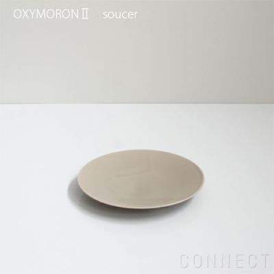 《決算キャンペーン pt10倍》yumiko iihoshi porcelain （イイホシユミコ） OXYMORONⅡ（オクシモロン2）ソーサー グレー
