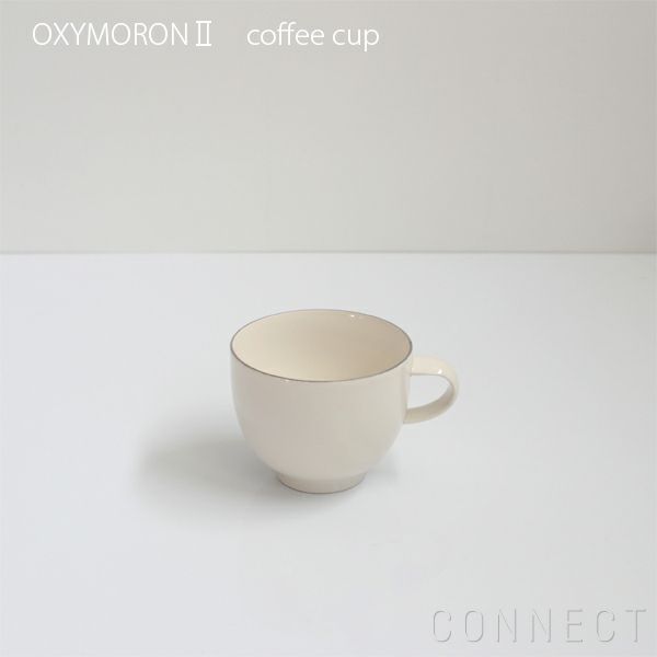 yumiko iihoshi porcelain （イイホシユミコ） OXYMORONⅡ（オクシモロン2） コーヒーカップ グレーライン |  CONNECT