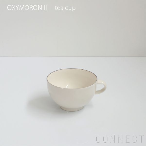 【ポイント20倍】yumiko iihoshi porcelain （イイホシユミコ） OXYMORONⅡ（オクシモロン2） ティーカップ グレーライン