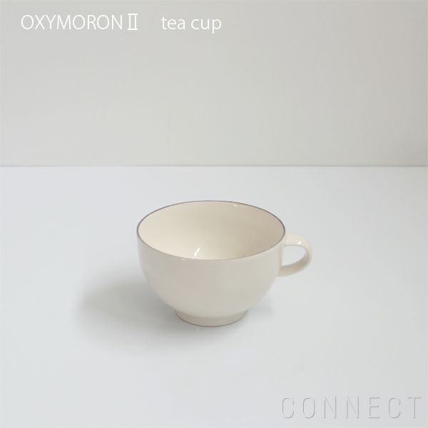 yumiko iihoshi porcelain （イイホシユミコ） OXYMORONⅡ（オクシモロン2） ティーカップ グレーライン