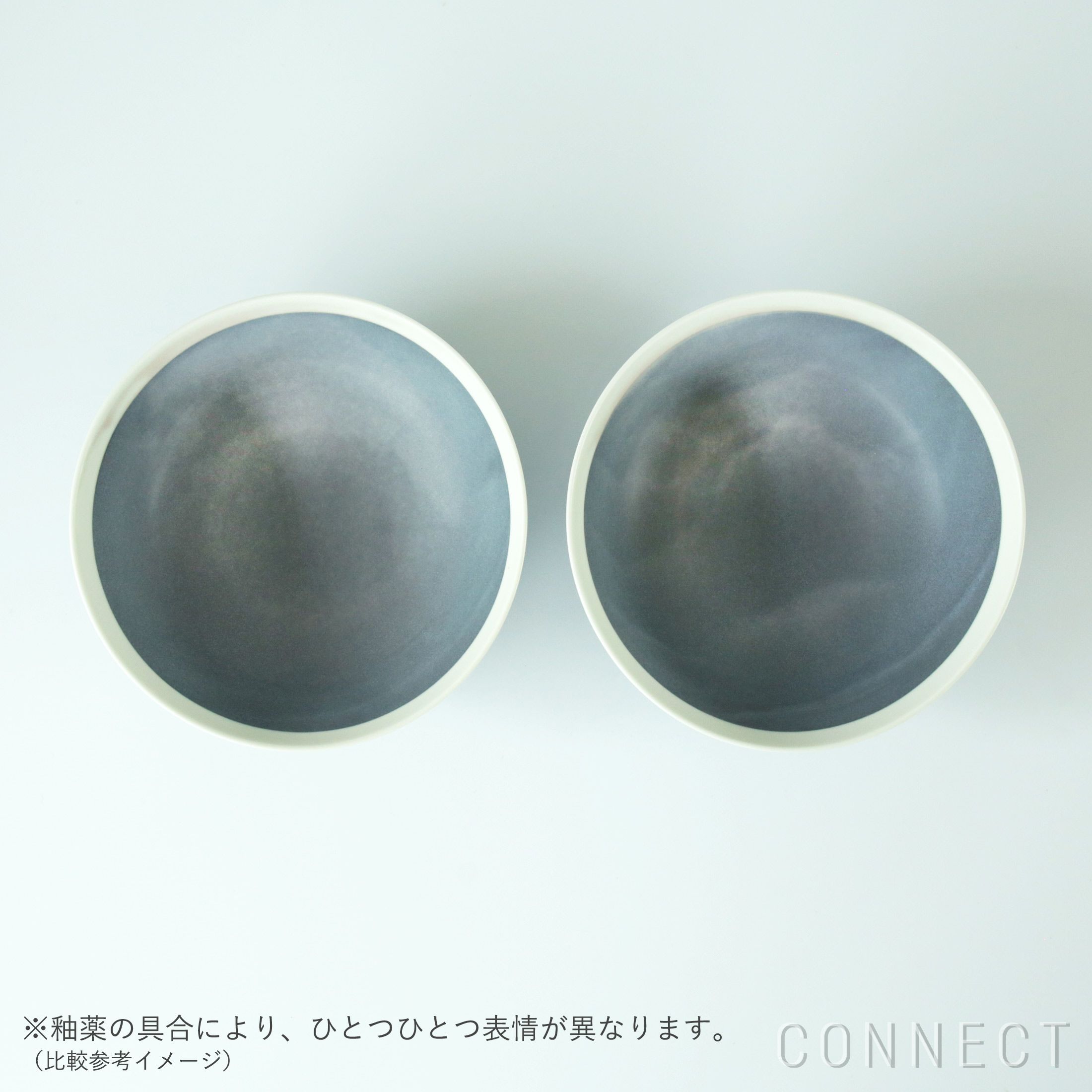 yumiko iihoshi porcelain （イイホシユミコ） with 4（ウィズ4） 17 hachi　グレー