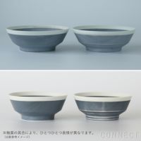 yumiko iihoshi porcelain （イイホシユミコ） with 4（ウィズ4） 14 hachi　グレー