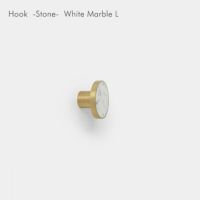 ferm LIVING （ファームリビング）/ Hook  -Stone-  White Marble L / フック