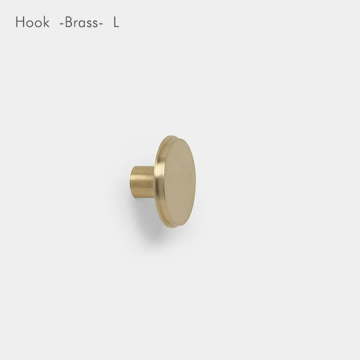 ferm LIVING （ファームリビング）/ Hook  -Brass-  L / 真鍮フック