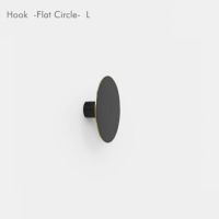 ferm LIVING （ファームリビング）/ Hook  -BLACK BRASS-  L / 真鍮フック