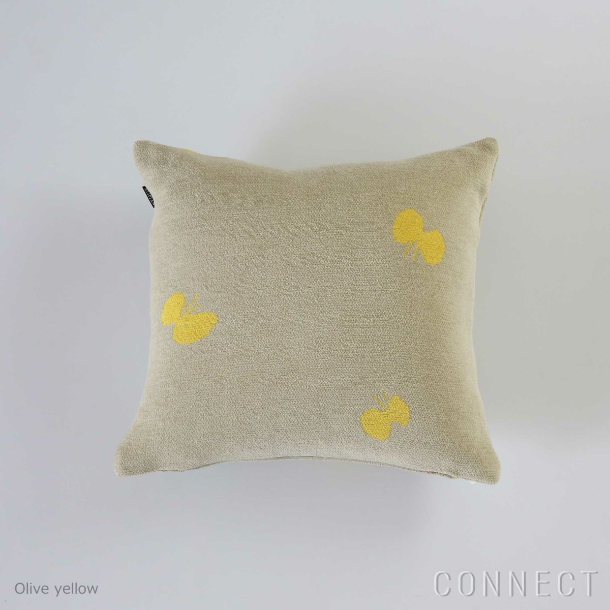 KLIPPAN（クリッパン）×mina perhonen（ミナ ペルホネン） CHOUCHO シュニールコットン クッションカバー 45×45cm