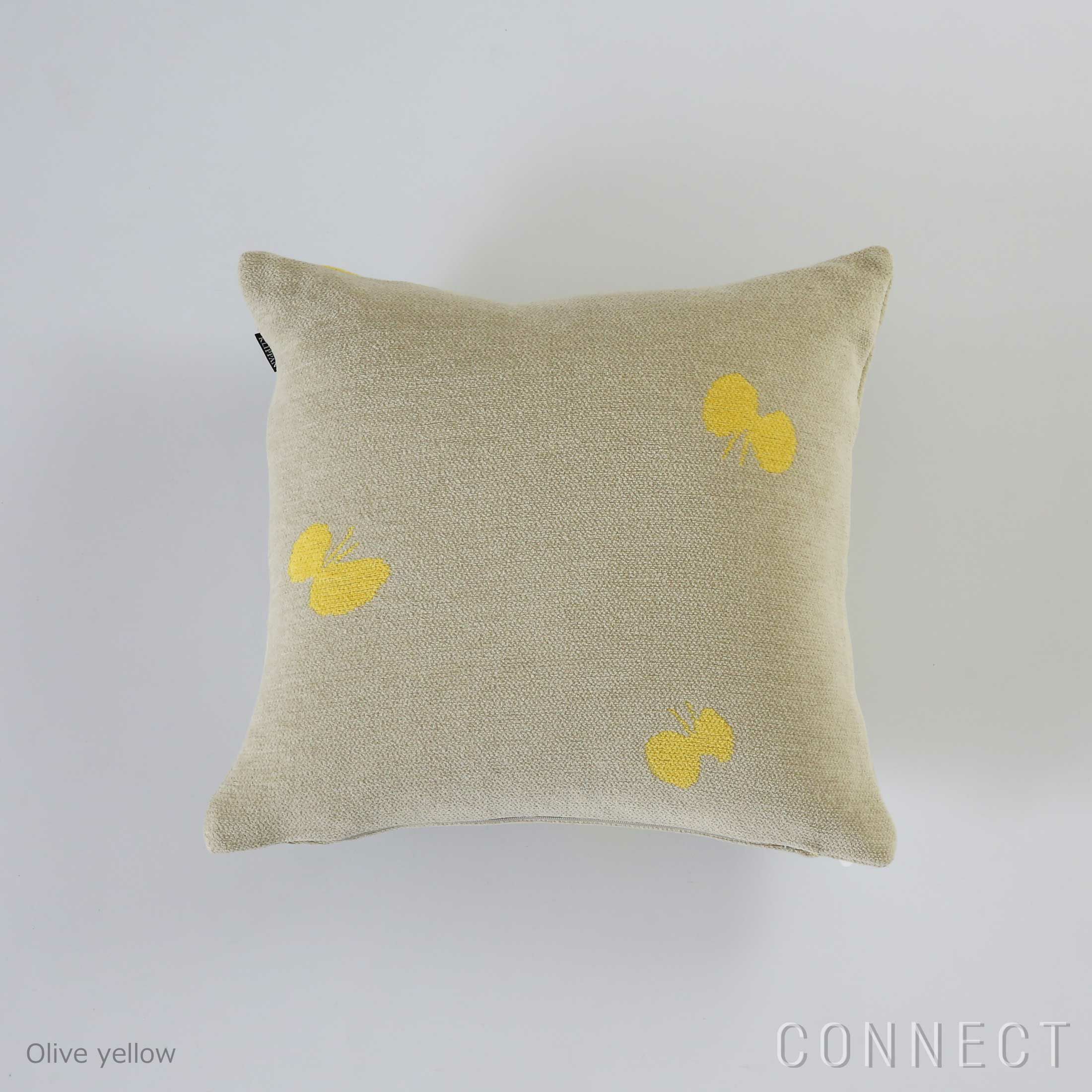 KLIPPAN（クリッパン）×mina perhonen（ミナ ペルホネン） CHOUCHO シュニールコットン クッションカバー 45×45cm