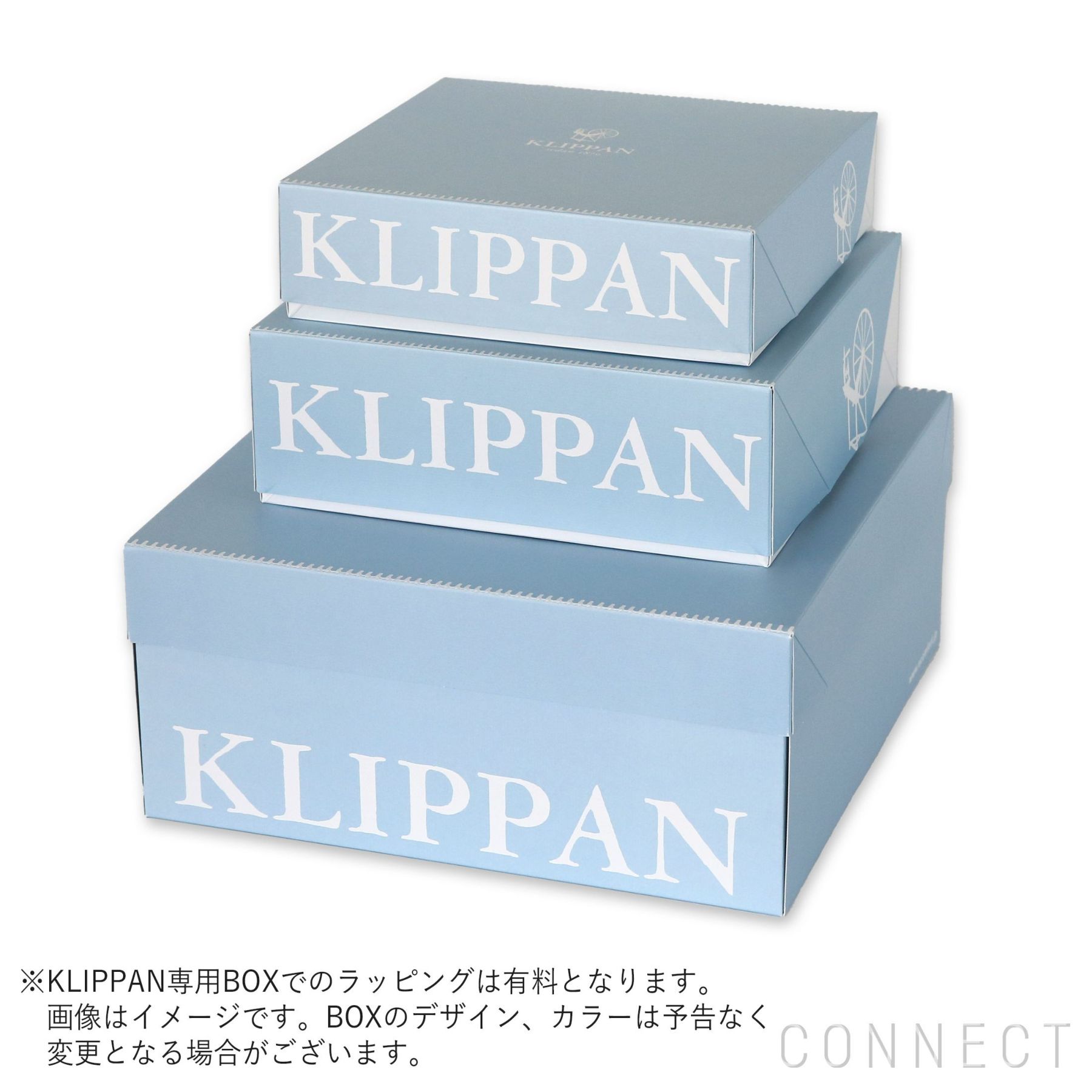 KLIPPAN（クリッパン）×mina perhonen（ミナ ペルホネン） コットンブランケット CHOUCHO 〈ハーフ〉 90×140cm