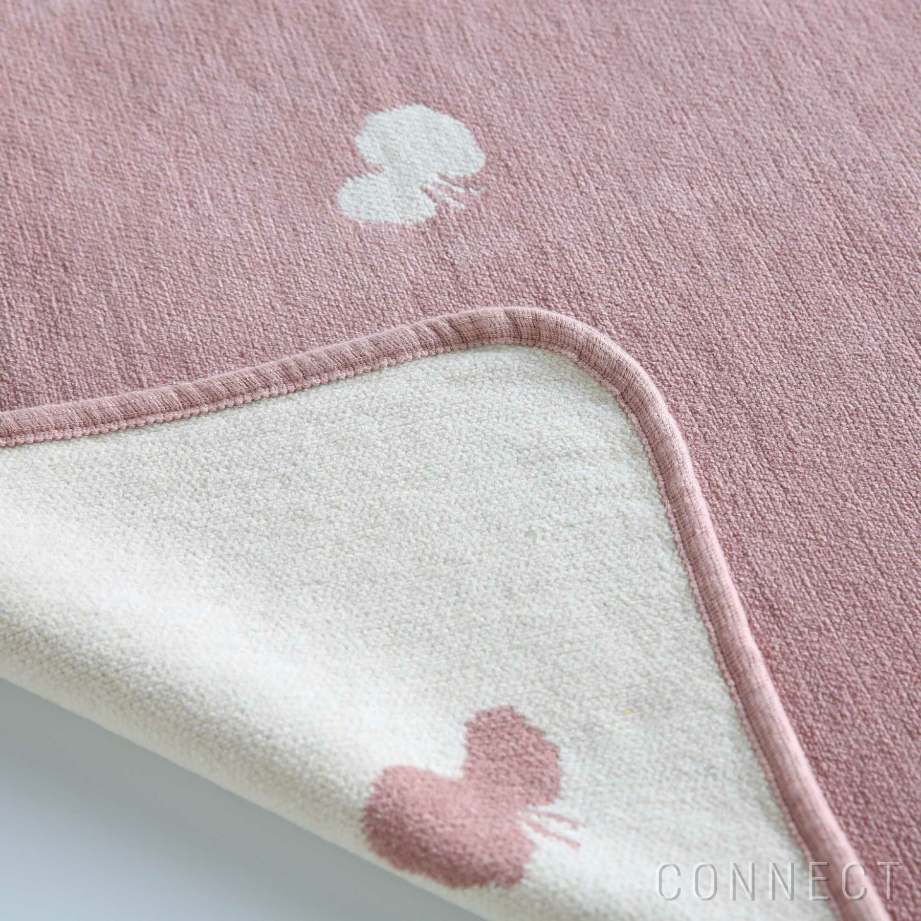 KLIPPAN（クリッパン）×mina perhonen（ミナ ペルホネン） / CHOUCHO ミニ　コットンブランケット　70×90cm