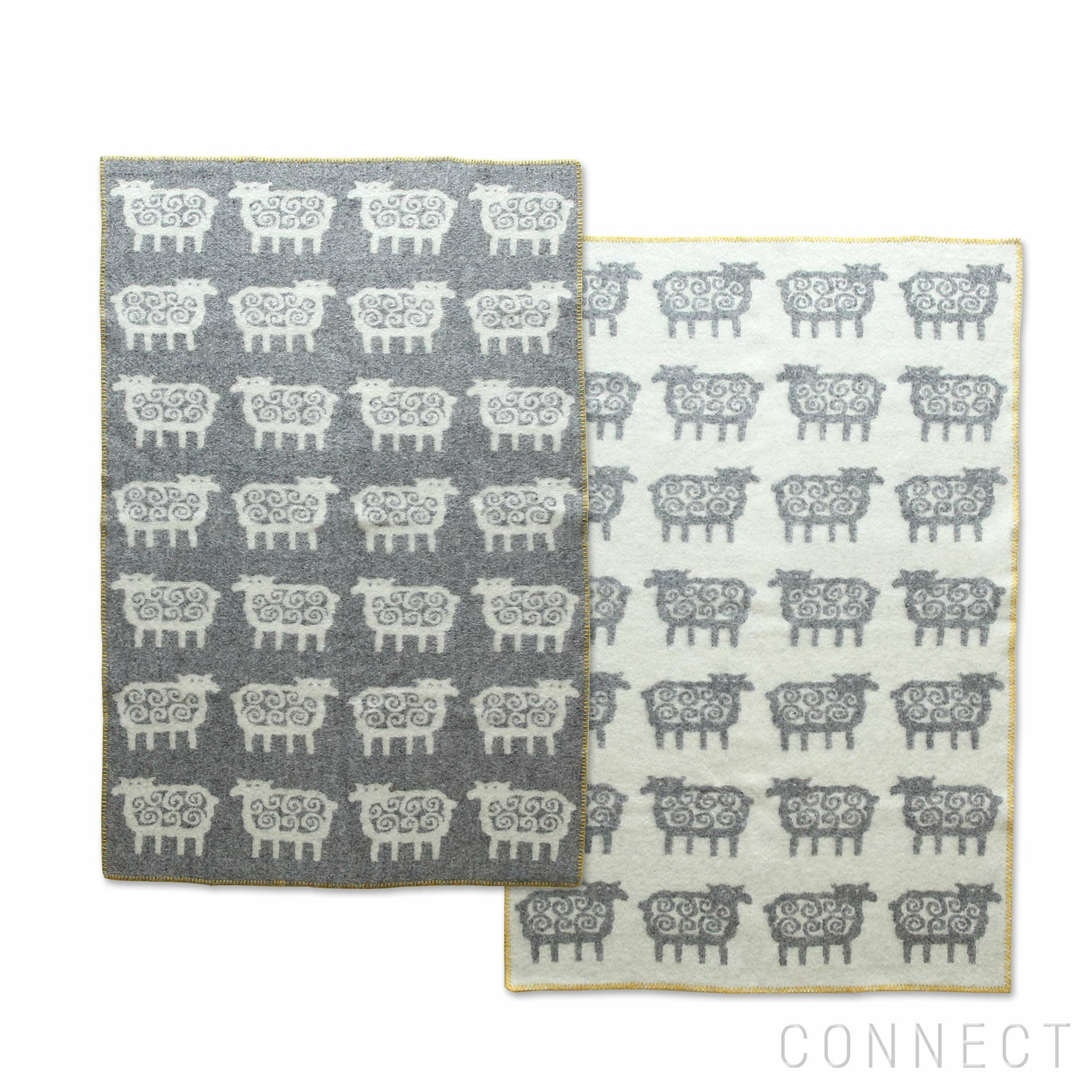 KLIPPAN（クリッパン） ウールブランケット〈ベングトのヒツジ〉 ハーフサイズ90×130cm