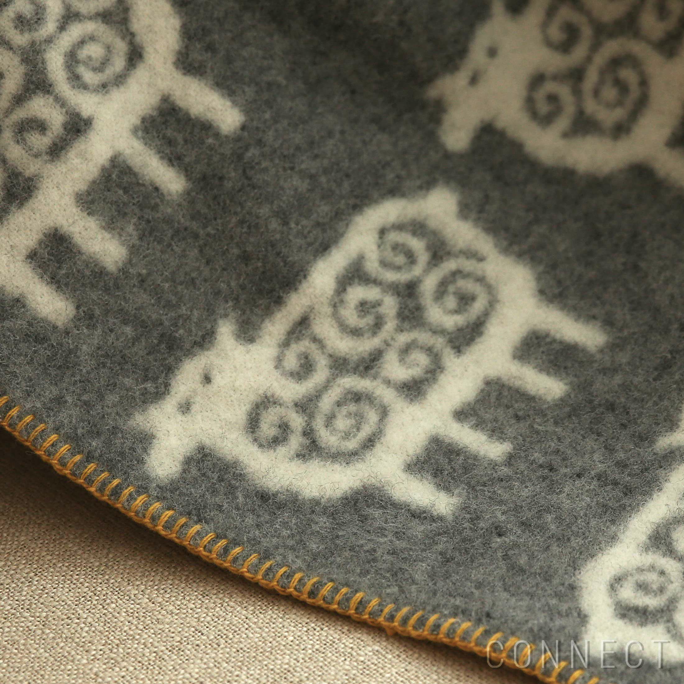 KLIPPAN（クリッパン） ウールブランケット〈ベングトのヒツジ〉 ハーフサイズ90×130cm