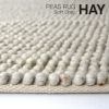 HAY(ヘイ) / PEAS RUG 〈ソフトグレー〉 140×200cm