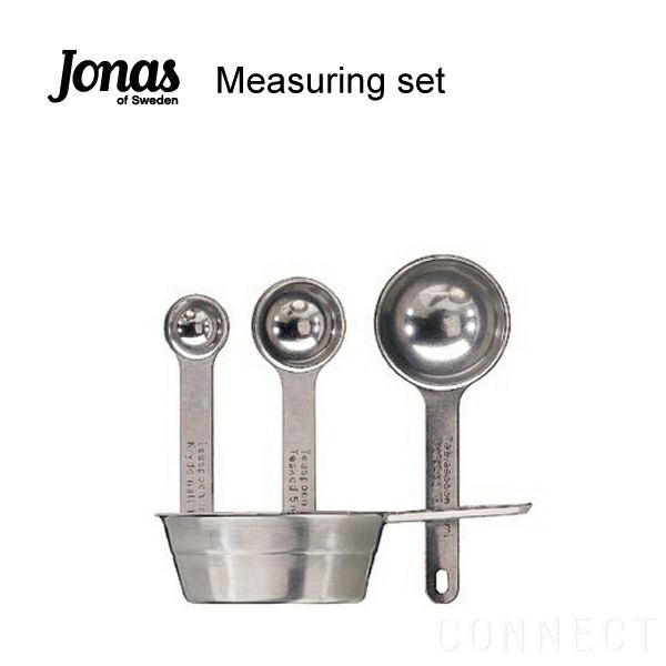 Jonas （ヨナス） Measuring set 4 pcs メジャーカップ 計量スプーンセット