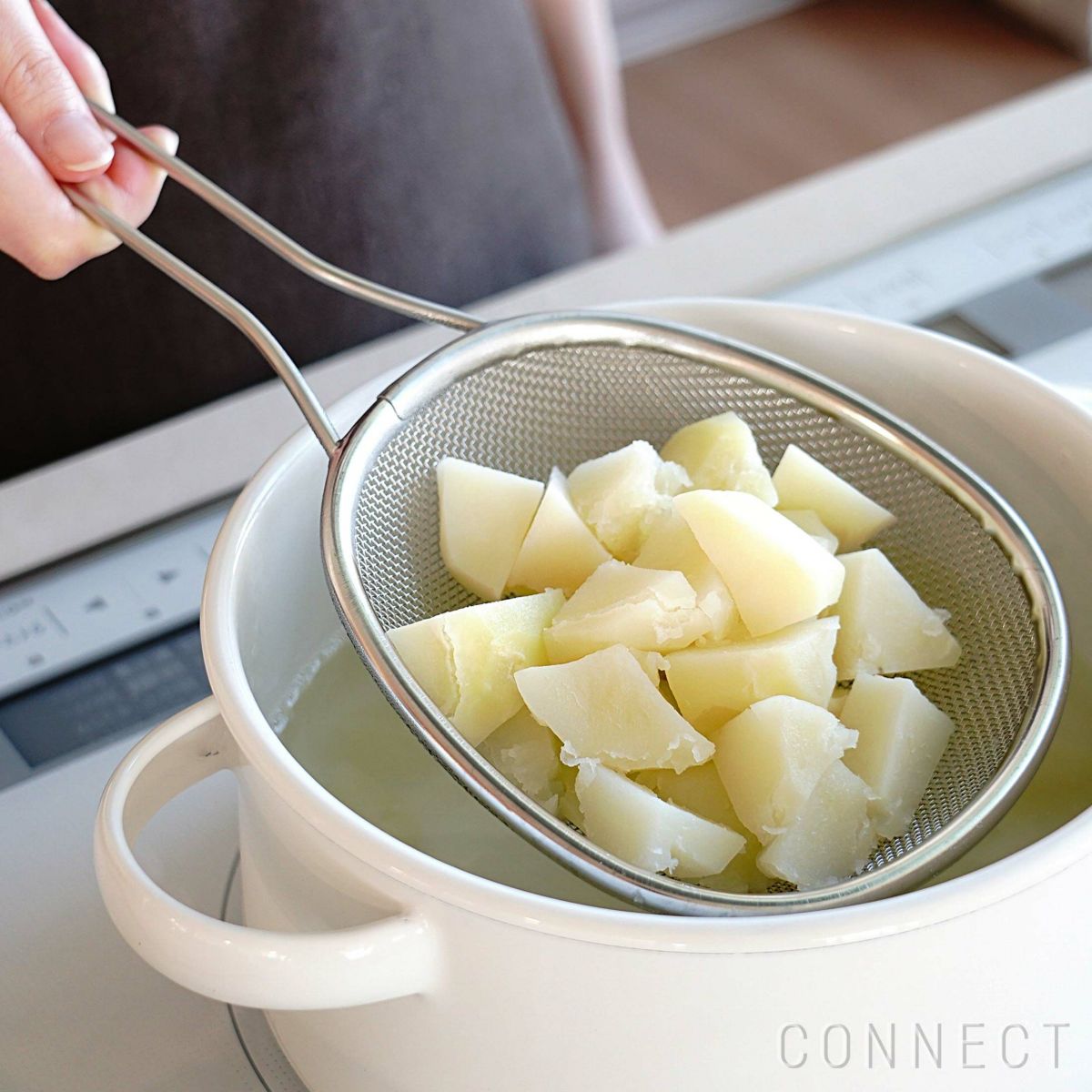 家事問屋 / オーバルすくいザル