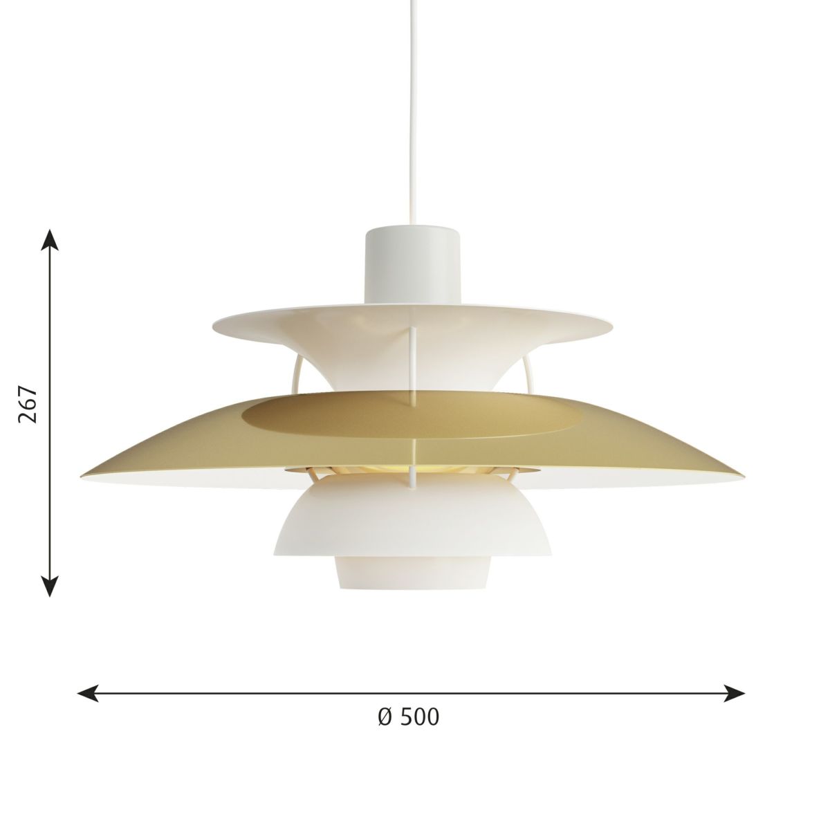 louis poulsen(ルイスポールセン)/ PH5 真鍮
