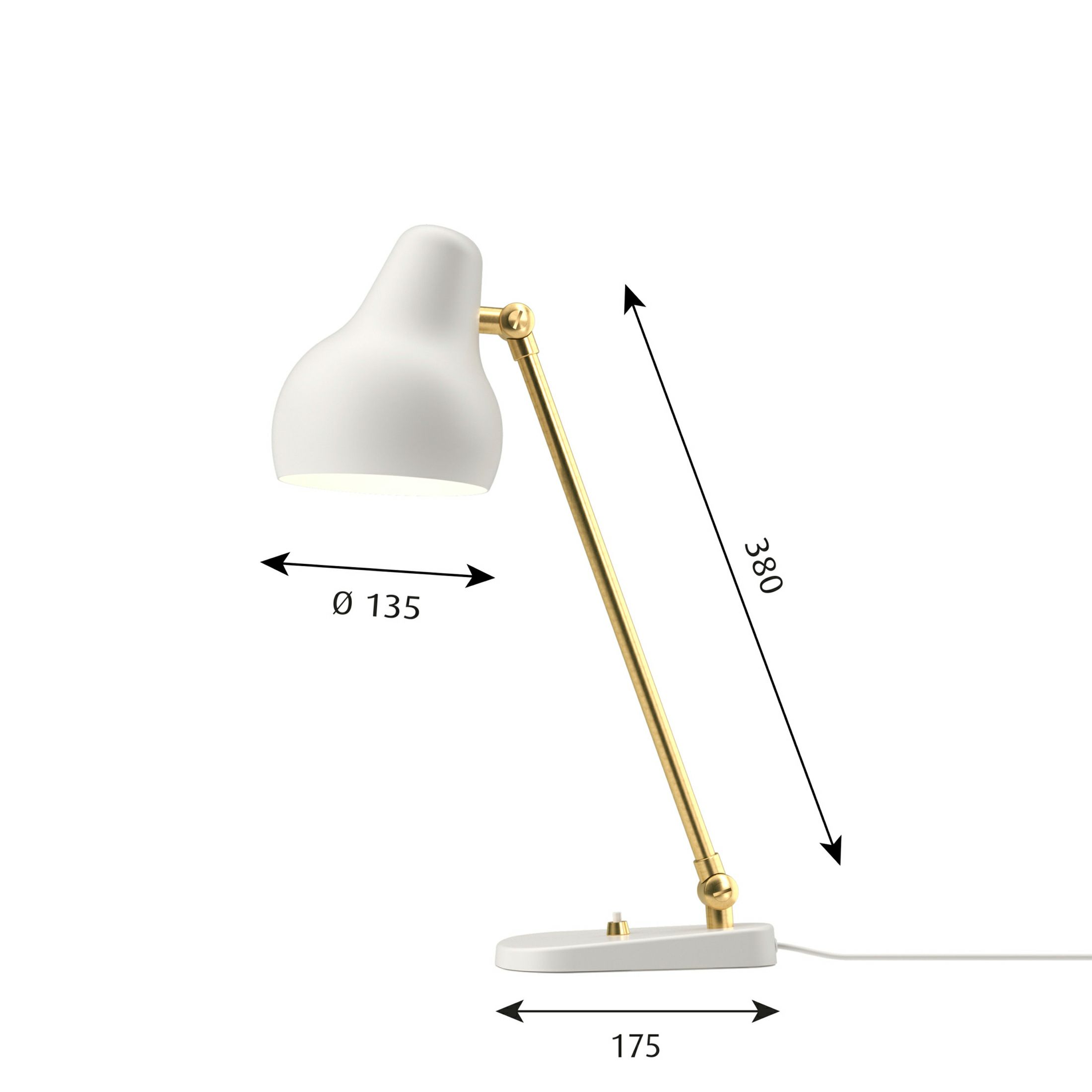 Louis Poulsen(ルイスポールセン) / VL 38 Table（VL38 テーブル)