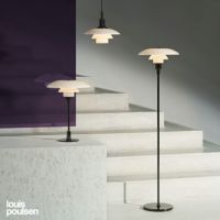 Louis Poulsen(ルイスポールセン)/　PH 3 1/2-2 1/2 Table グラス ブラック・メタライズド