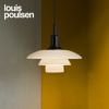 louis poulsen(ルイスポールセン)/　PH3 1/2-3  Pendant　グラス　ブラック・メタライズド