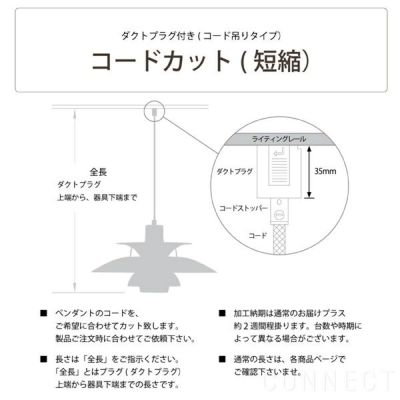 ルイスポールセン 照明 コード 北欧インテリア Connect