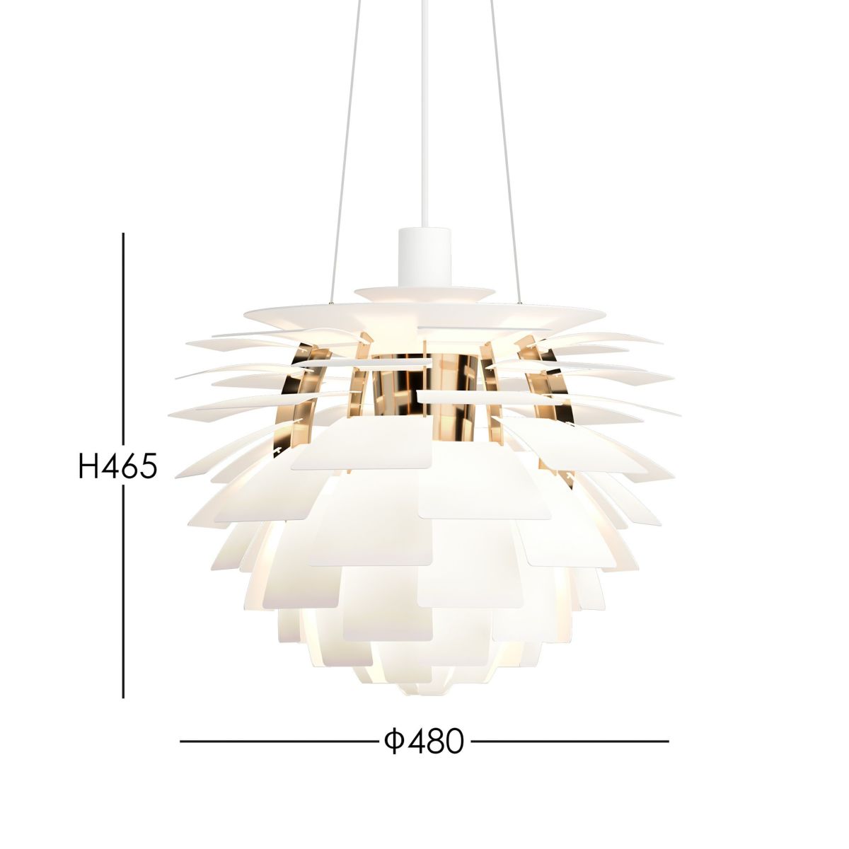 Louis Poulsen(ルイスポールセン)/ PH Artichoke480（PHアーティチョーク480）