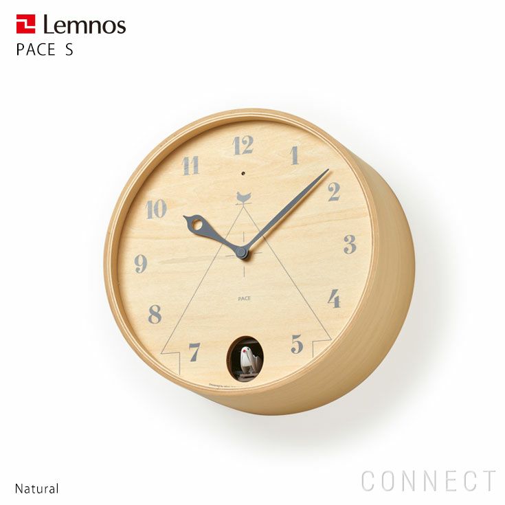 ポイント10倍】Lemnos（レムノス）/PACE(パーチェ） 鳩時計 壁掛け時計