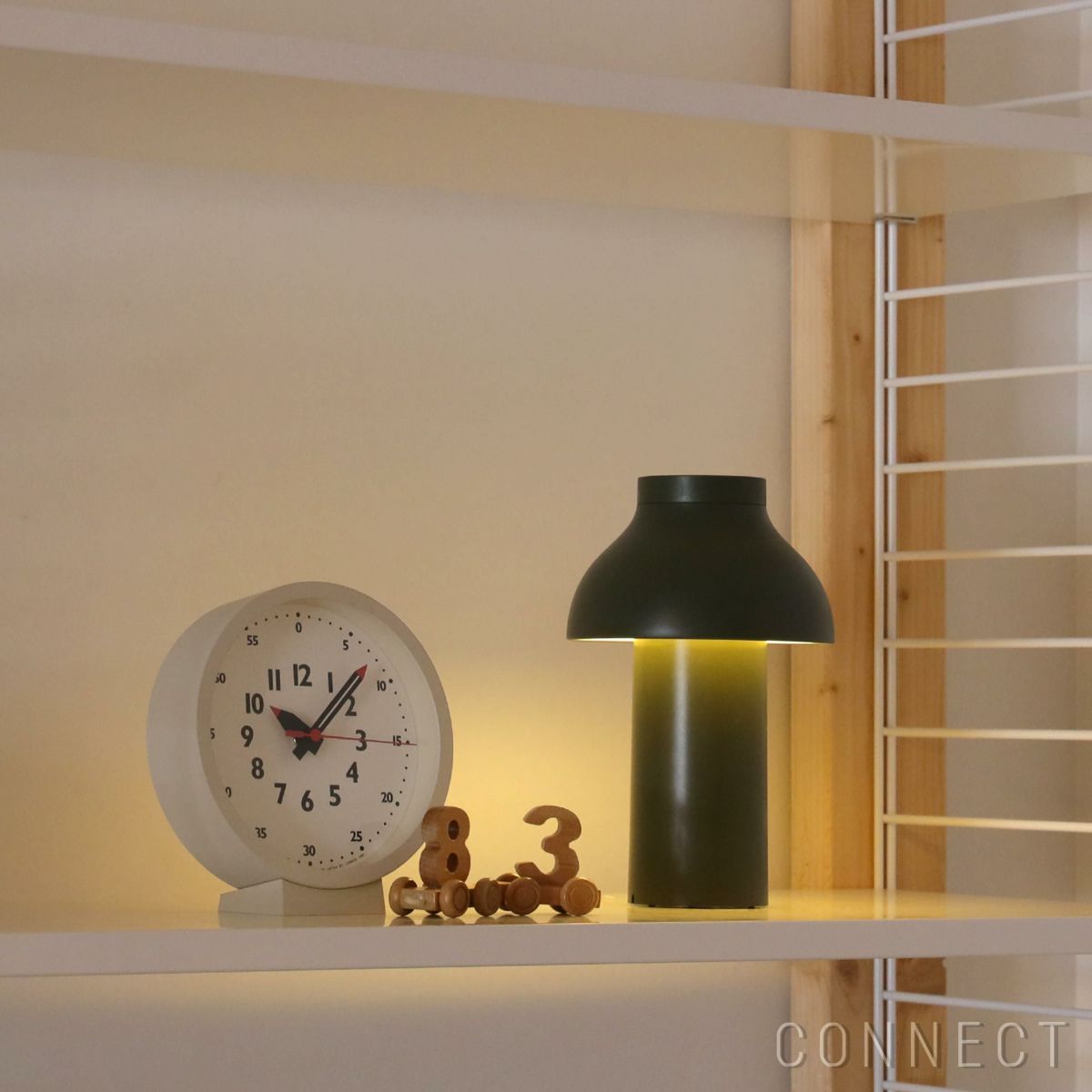 LEMNOS ( レムノス ) /fun pun clock for table ( ふんぷんくろっく) 置き時計