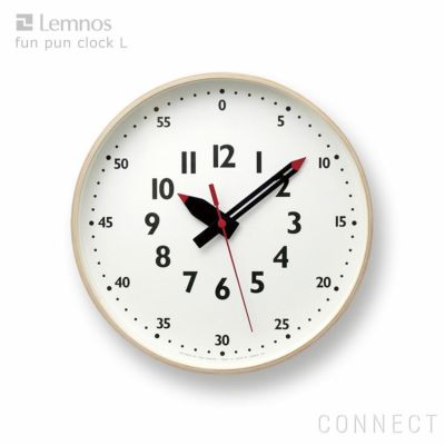 6/30までpt20倍】Lemnos（レムノス） / MIKI ( ミキ) ケヤキの時計 