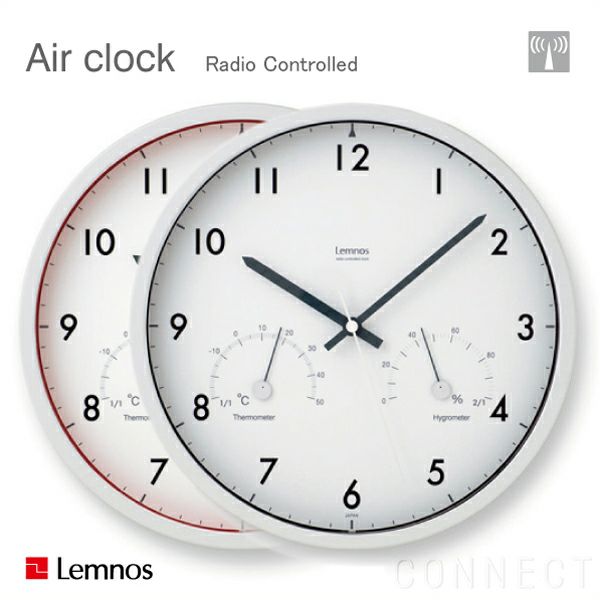 ポイント10倍】Lemnos（レムノス） / Air clock ( エアークロック