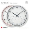 LEMNOS ( レムノス ) / Air clock ( エアークロック ) 電波時計 温度湿度計