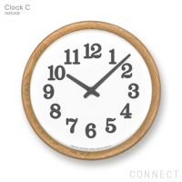 LEMNOS ( レムノス ) / Clock C ( クロックC ) 壁掛け 電波時計 掛け時計