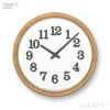 LEMNOS ( レムノス ) / Clock C ( クロックC ) 壁掛け 電波時計 掛け時計
