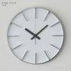 LEMNOS(レムノス)/Edge clock ホワイト