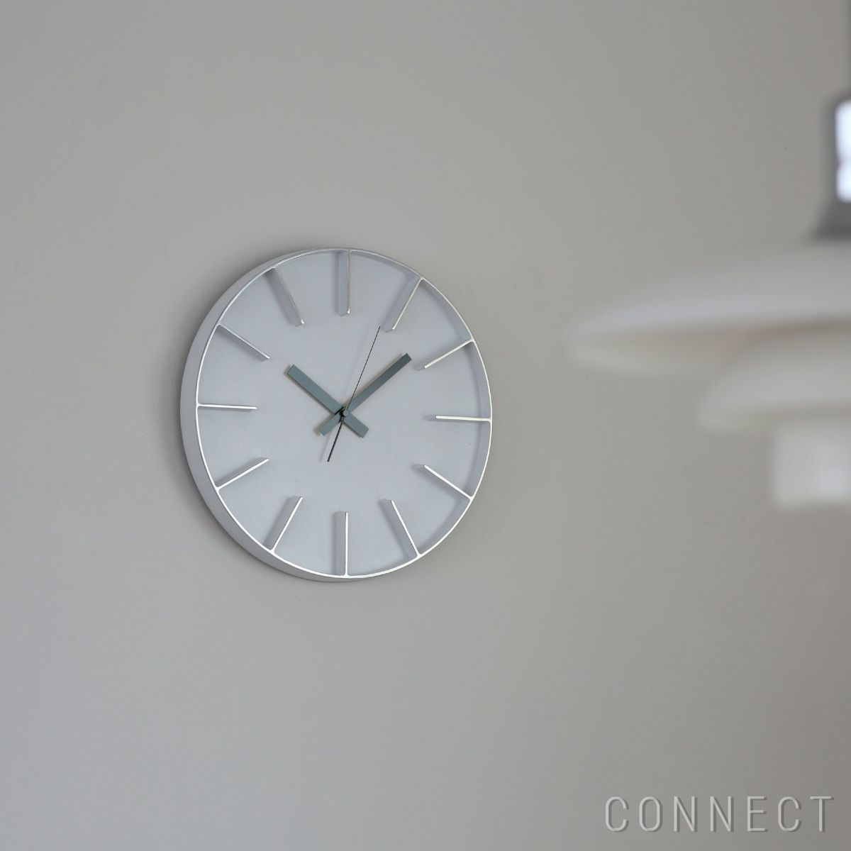 LEMNOS(レムノス)/Edge clock ホワイト