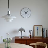 LEMNOS(レムノス)/Edge clock ホワイト