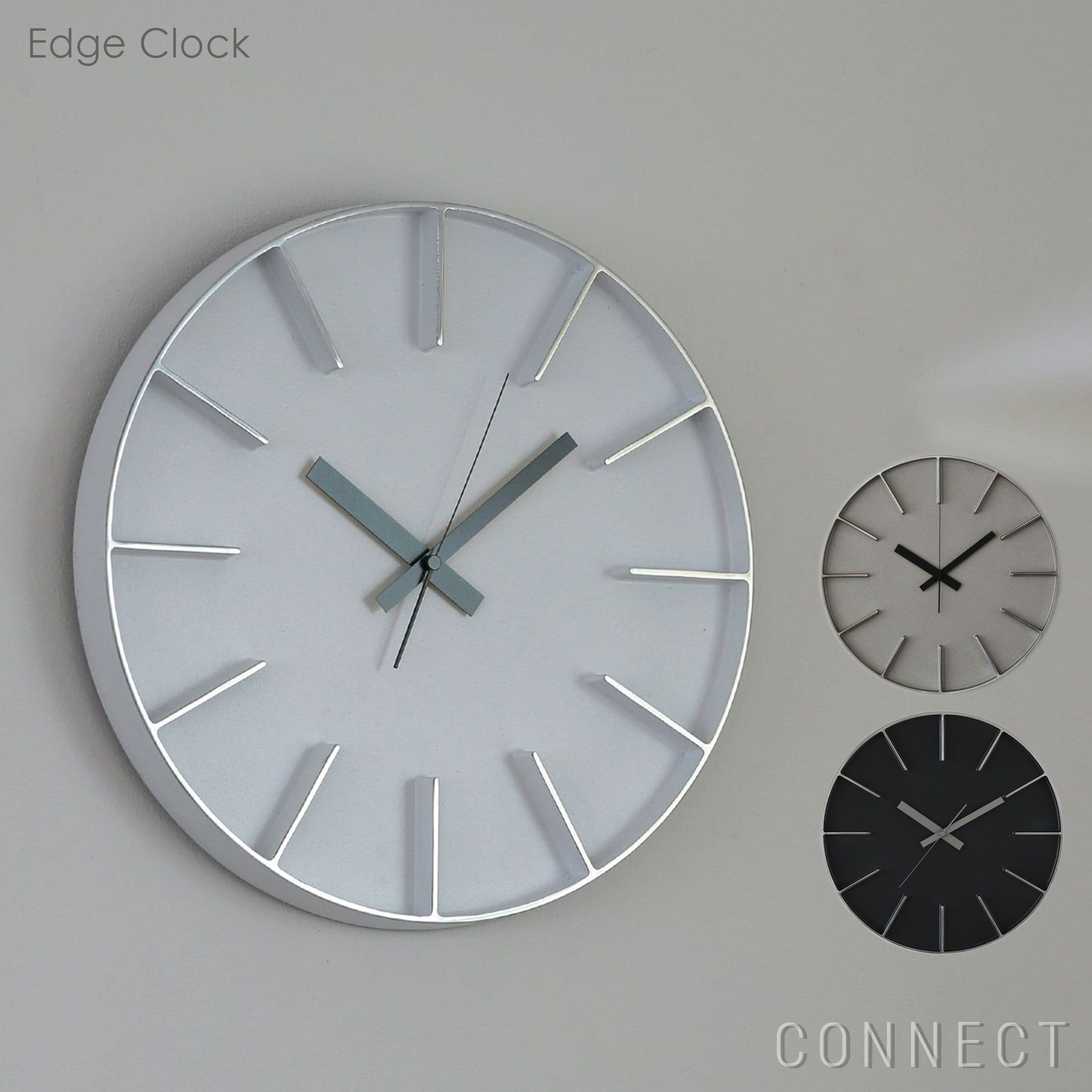 ポイント10倍】Lemnos（レムノス）/Edge clock（エッジクロック 