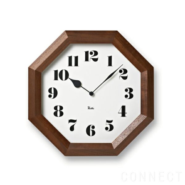 LEMNOS(レムノス)/Riki clock(リキクロック) 　八角の時計