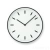 LEMNOS(レムノス)/MONO Clock(モノクロック)  掛け時計　棒指標  ホワイト