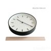 LEMNOS(レムノス)/MONO Clock(モノクロック)  掛け時計　棒指標  ホワイト