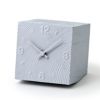 LEMNOS(レムノス) cube(キューブ) グレー 置時計