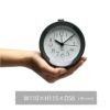 LEMNOS(レムノス)/　Riki Alarm Clock(リキアラームクロック) 　細字 グレー