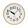 LEMNOS ( レムノス ) / Riki clock ( リキクロック) 　電波時計 太字 L （φ305mm） 　掛時計