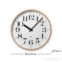 LEMNOS(レムノス)/Riki clock(リキクロック)  太字　L（φ354mm）