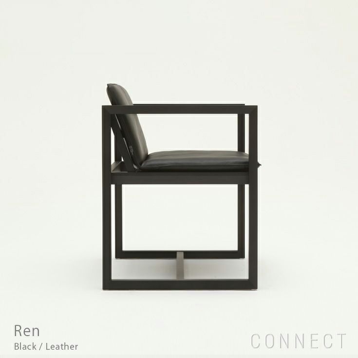 KARIMOKU NEW STANDARD（カリモク ニュースタンダード） / Ren (レン) / レザー (本革) ブラック