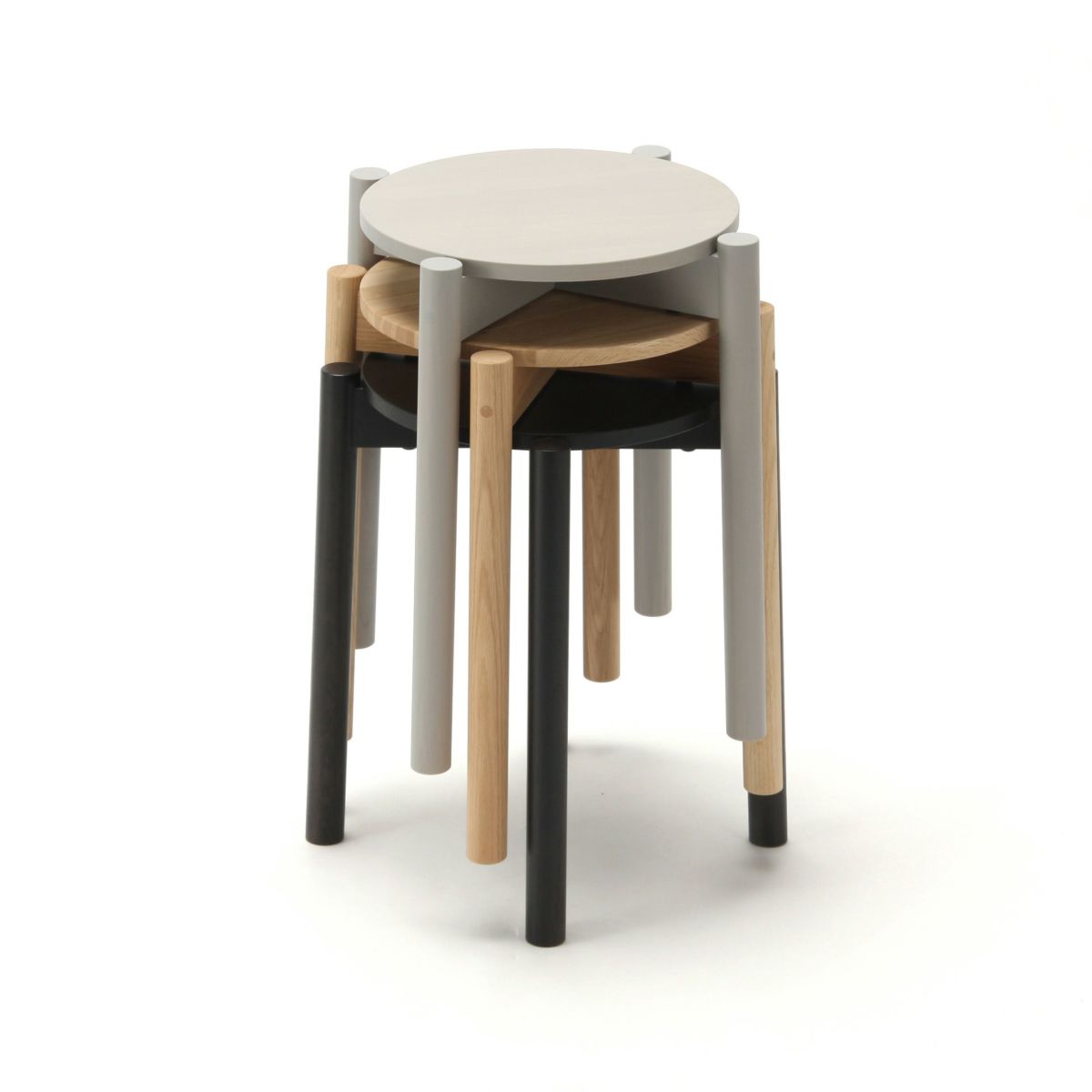 Karimoku New Standard（カリモク ニュースタンダード） / CASTOR STOOL PLUS / PURE OAK（キャストールスツールプラス / ピュア オーク）