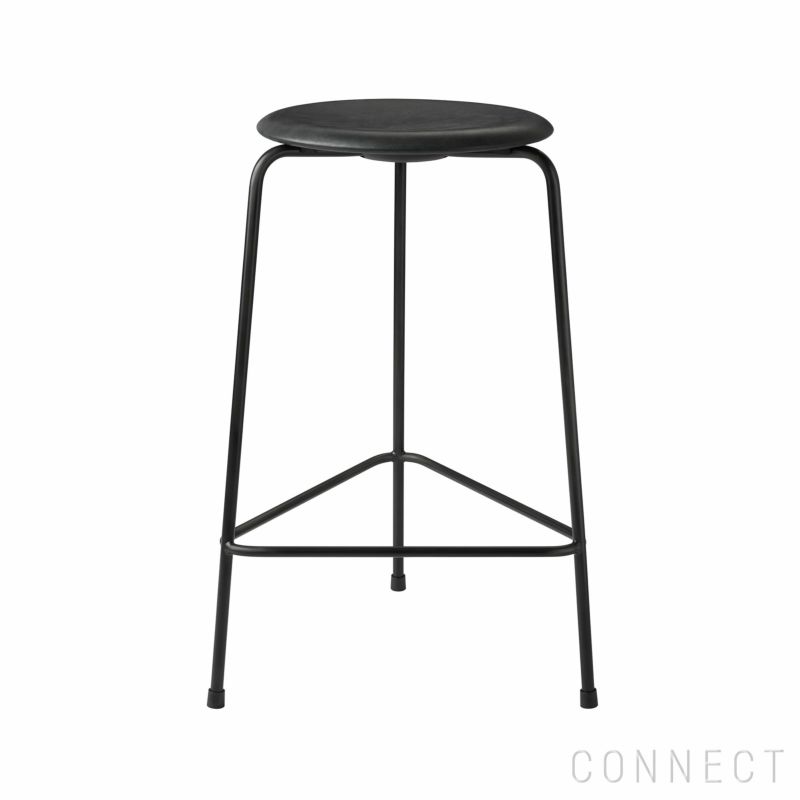 FRITZ HANSEN（フリッツ・ハンセン） / HIGH DOT（ハイドットスツール） / インテンスレザー / ブラック