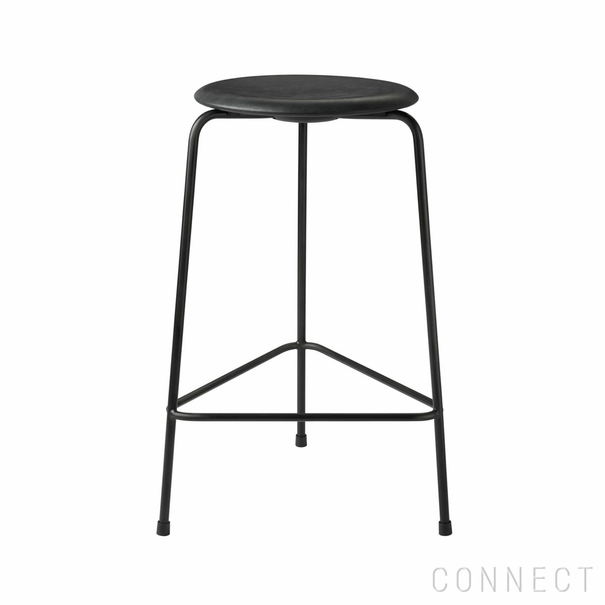 FRITZ HANSEN（フリッツ・ハンセン） / HIGH DOT（ハイドットスツール） / インテンスレザー / ブラック
